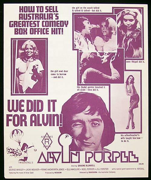 Tim Burstall`S Alvin Purple [1973]