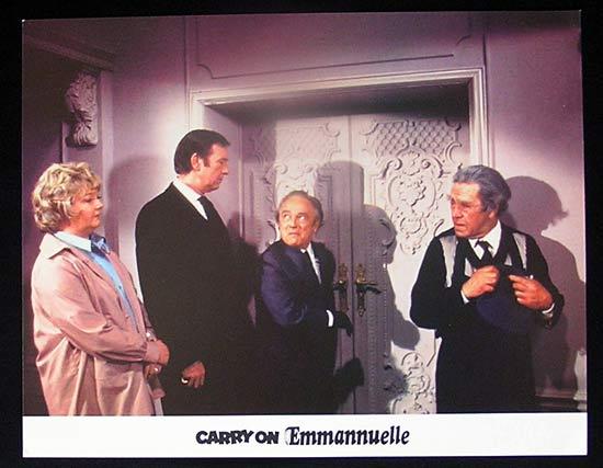 1250 US CARRY ON EMMANNUELLE 1978 Joan Sims UK Comedy Lobby Card 5 Carry 