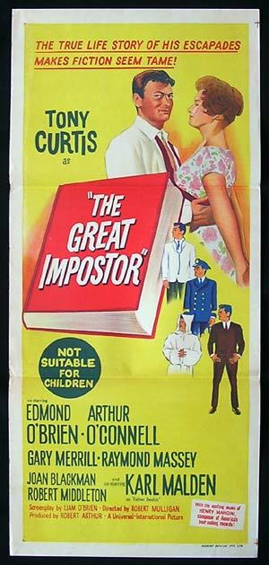 The Great Imposter Tony Curtis 1961 British Lobby Card 