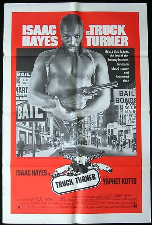 Truck Turner Isaac Hayes Blaxploitation One Sheet Movie Poster