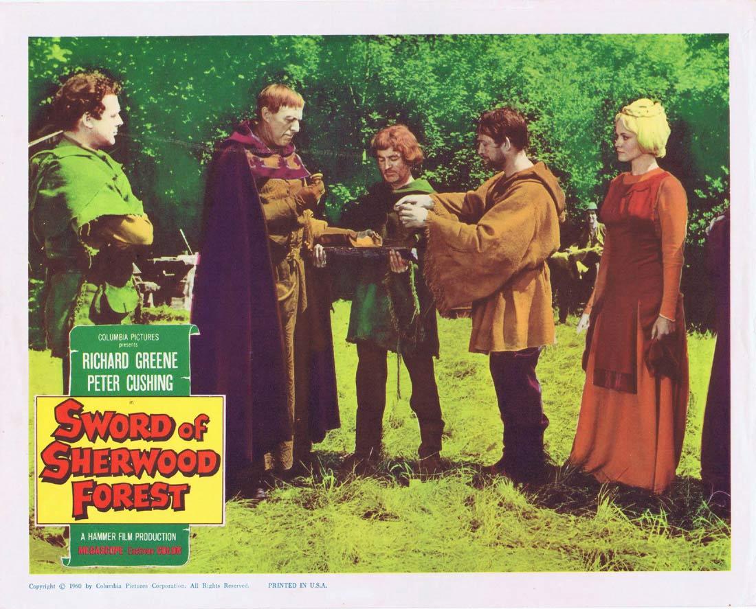 Ask a Question - SWORD OF SHERWOOD FOREST Lobby Card Richard ...
