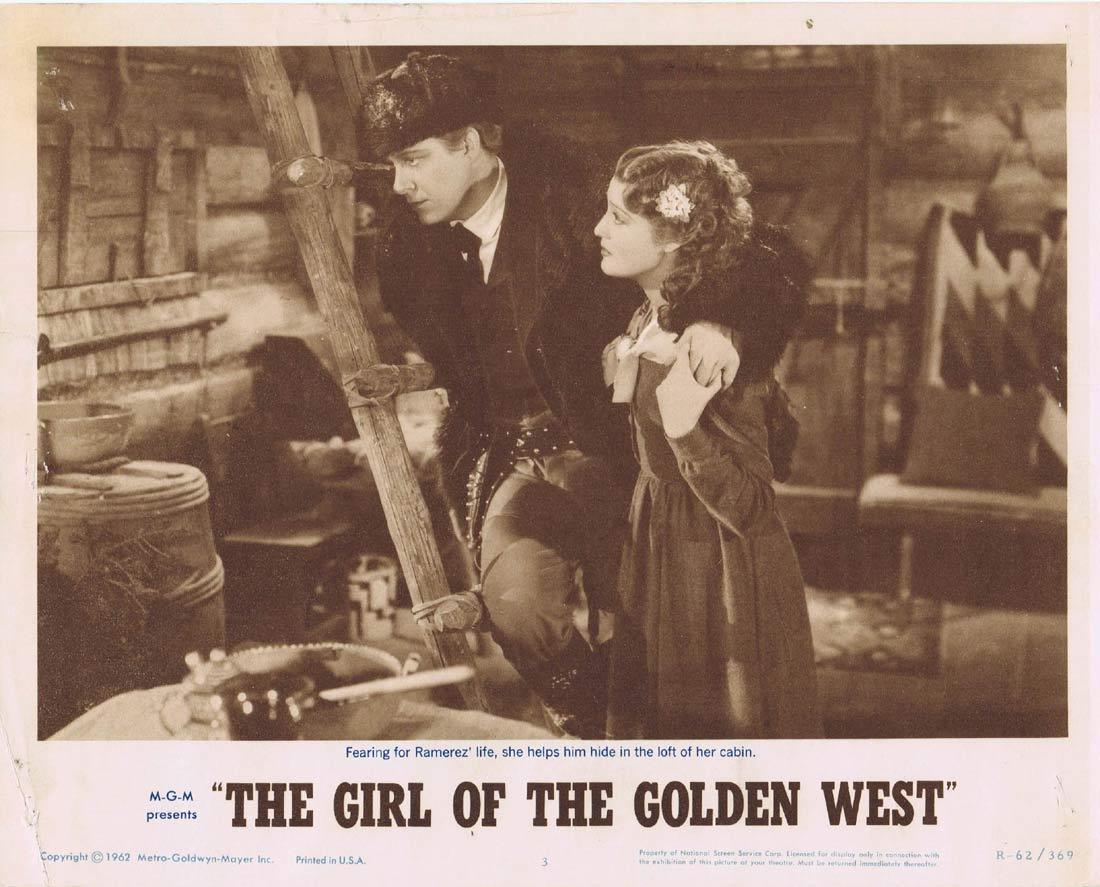 The girl of the golden west Jeanette MacDonald poster