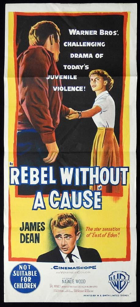 1955 Rebel Without a Cause James Dean movie poster print 3
