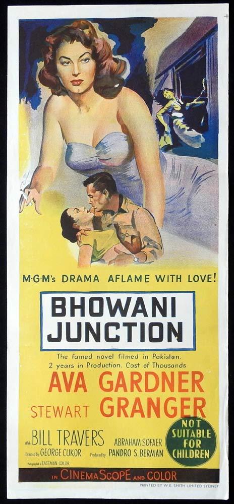 Bhowani Junction Ava Gardner Movie poster print