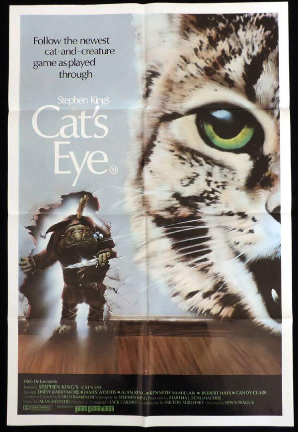 CAT'S EYE One Sheet Movie Poster Stephen King