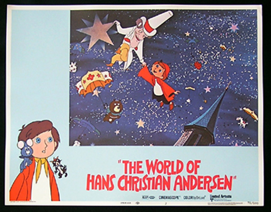 WORLD OF HANS CHRISTIAN ANDERSEN Lobby Card 7 1971 Japanese Animation Film