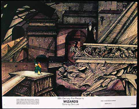 WIZARDS Movie Poster 1977 Ralph Bakshi Lobby Card 8