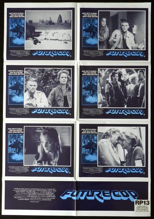 TRANCERS 1985 aka FUTURE COP Tim Thomerson Hunt Photo Sheet Movie poster
