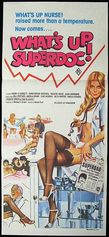 WHATS UP SUPERDOC Original Daybill Movie poster Mary Millington
