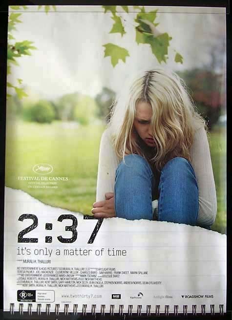 2:37 ITS ONLY A MATTER OF TIME Murali K. Thalluri Movie Poster Australian One sheet