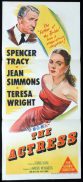 THE ACTRESS Original Daybill Movie Poster Spencer Tracy Jean SImmons