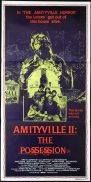 * AMITYVILLE II THE POSSESSION Original Daybill Movie Poster James Olson Burt Young
