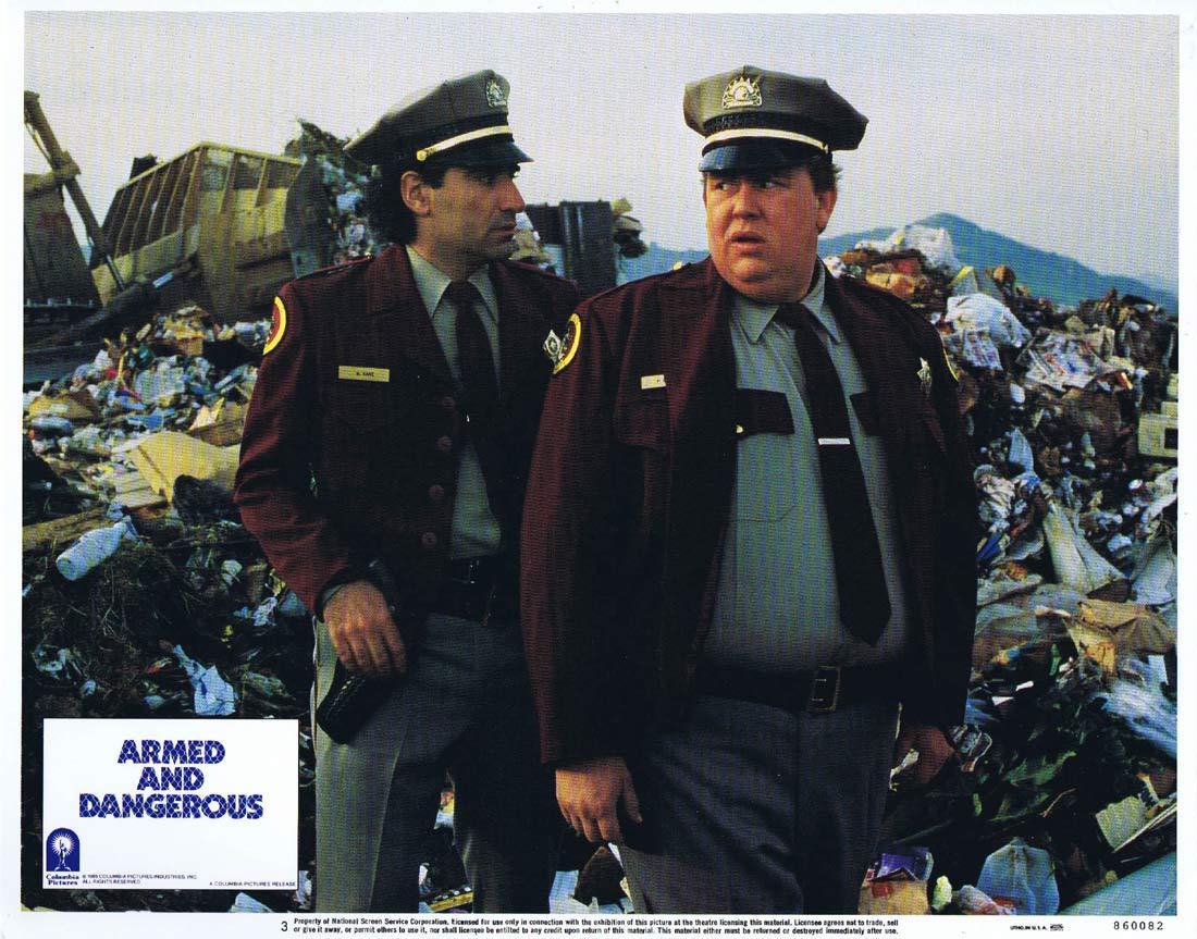 ARMED AND DANGEROUS Original Lobby Card 3 John Candy Eugene Levy