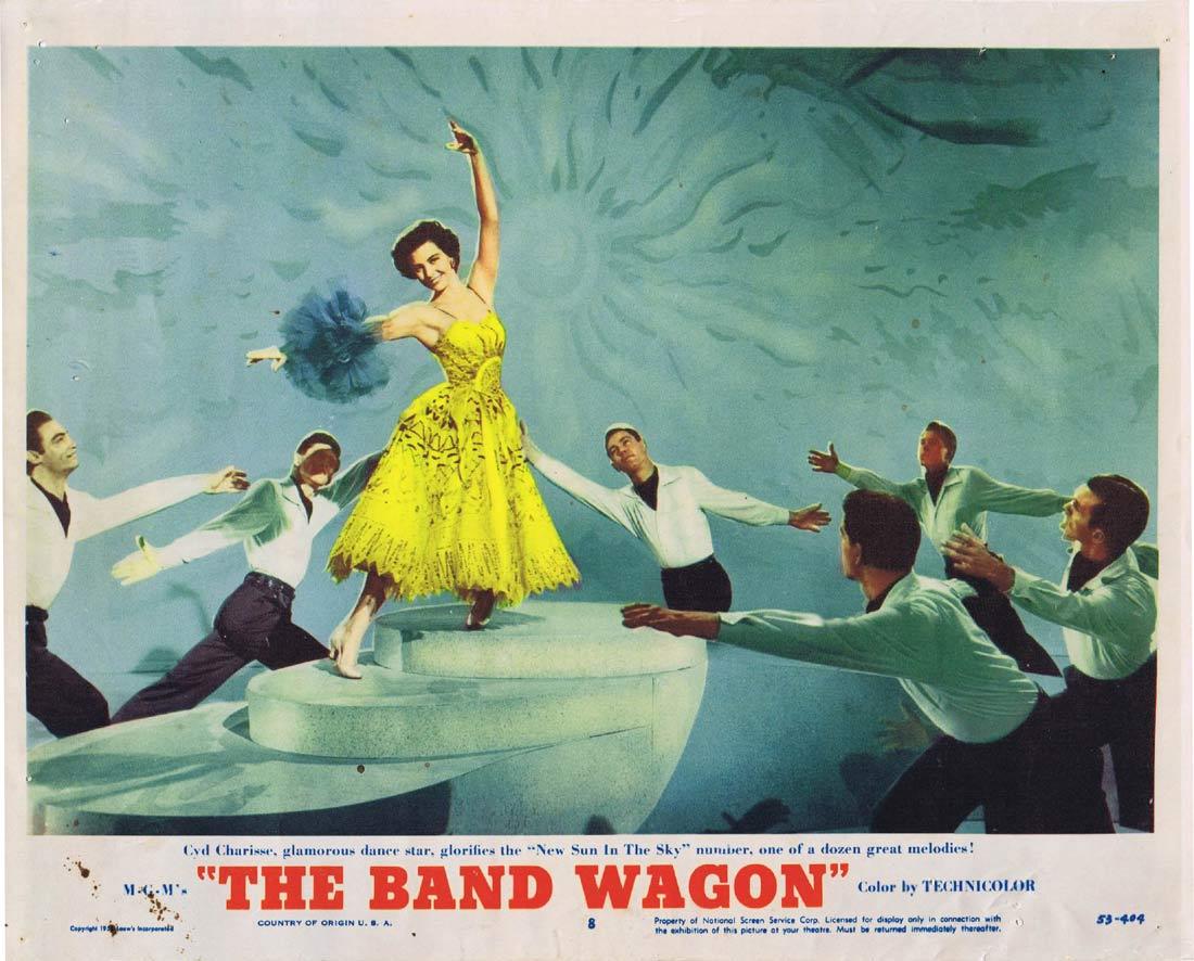 Band wagon,Fred Astaire,Cyd Charisse,c1953,lobby card Photo 
