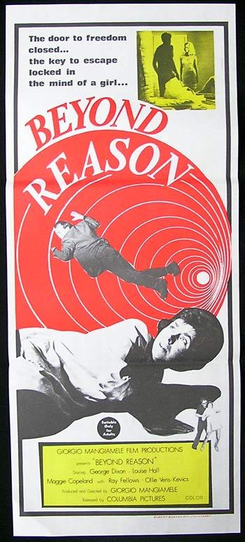 BEYOND REASON Original Daybill Movie poster George Dixon Australian Film