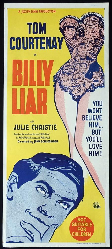 Movie Cinema Poster Art Print BILLY LIAR 1963 John Schlesinger 
