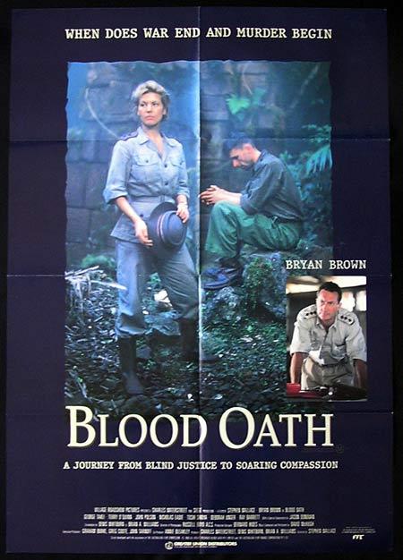 PRISONERS OF THE SUN aka BLOOD OATH One Sheet movie poster