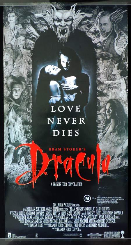 BRAM STOKER’S DRACULA Original Daybill Movie Poster Gary Oldman