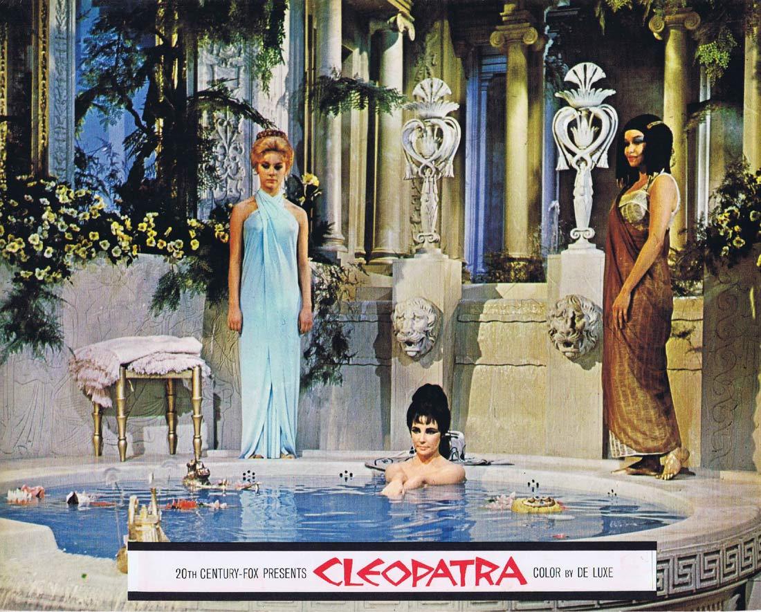CLEOPATRA Original Roadshow Lobby Card 1 Elizabeth Taylor