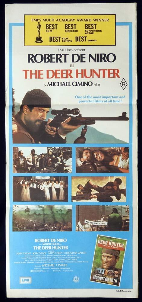 THE DEER HUNTER Original Daybill Movie Poster Robert De Niro John Cazale