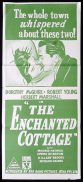 THE ENCHANTED COTTAGE Original Daybill Movie poster RKO Robert Young Dorothy McGuir