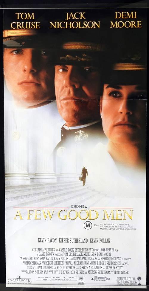 A FEW GOOD MEN MOVIE Poster Signed by 12 cast members Excellent replica 