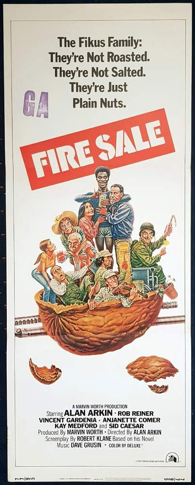 FIRE SALE Original US Insert Movie Poster