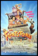 THE FLINTSTONES Original Daybill Movie poster John Goodman Rick Moranis