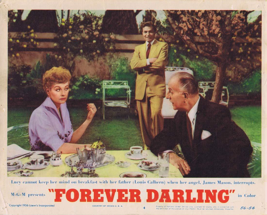 #40* I LOVE LUCY-FOREVER DARLING-MOVIE POSTER ON POSTCARD--4"X6"- 