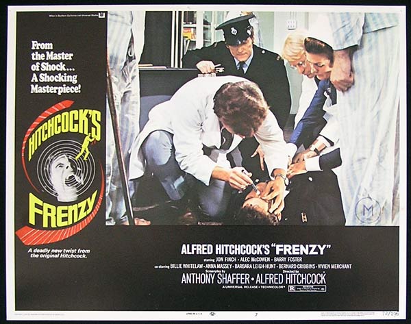 FRENZY 1972 Alfred Hitchcock Jon Finch Lobby Card 7