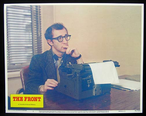 THE FRONT Lobby card 1 Woody Allen
