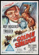 THE GOLDEN STALLION Original One sheet Movie Poster Roy Rogers VERY RARE