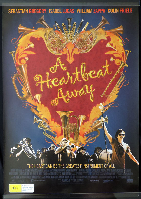 A HEARTBEAT AWAY Movie poster Colin Friels Sebastian Gregory Australian Cinema One sheet