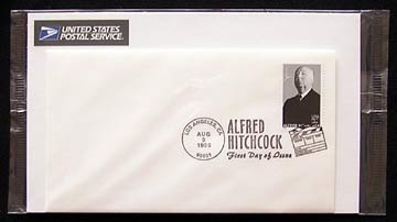 ALFRED HITCHCOCK American Stamp First Day Cover 1998