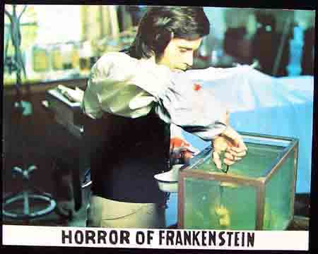 HORROR OF FRANKENSTEIN ’70-Hammer Horror RARE Lobby card #1