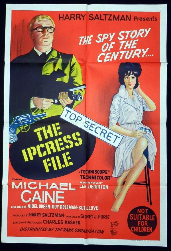 Graphic Design Movie Wall Art Fan Art Birthday or Anniversary gift. Framed Print The Ipcress File Film Poster Picture Frame