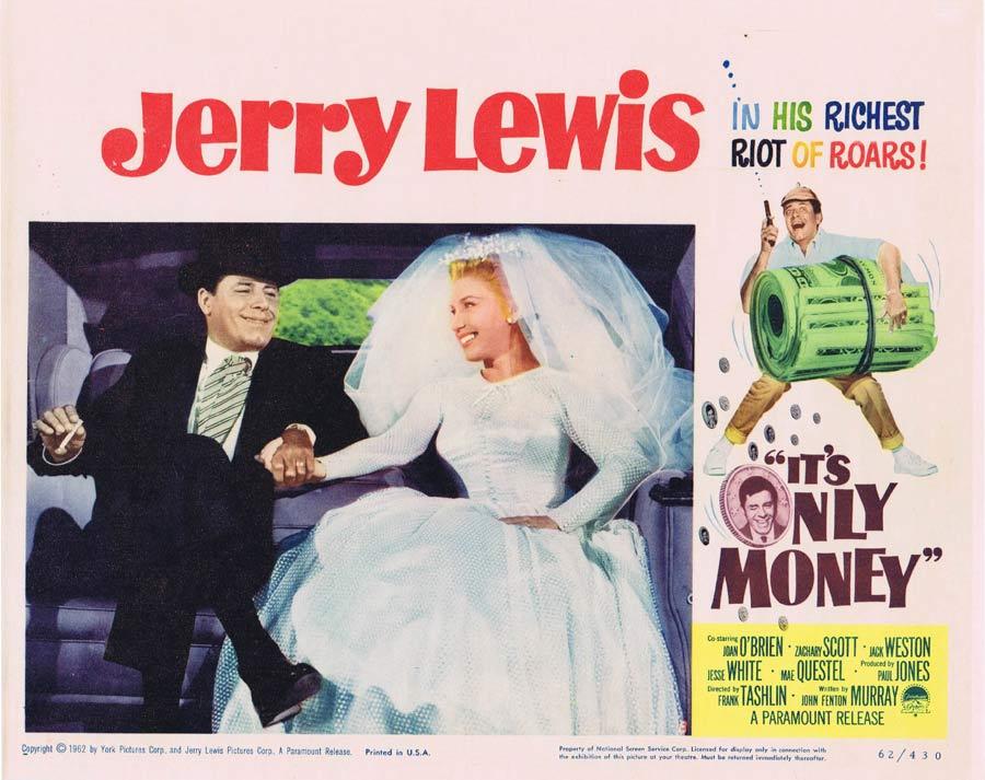 IT’S ONLY MONEY Lobby Card 8 Jerry Lewis