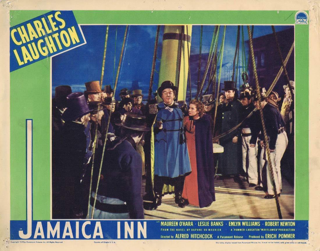 JAMAICA INN Lobby card 2 1939 Alfred Hitchcock