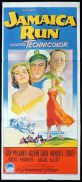JAMAICA RUN Original Daybill Movie Poster Ray Milland Richardson Studio