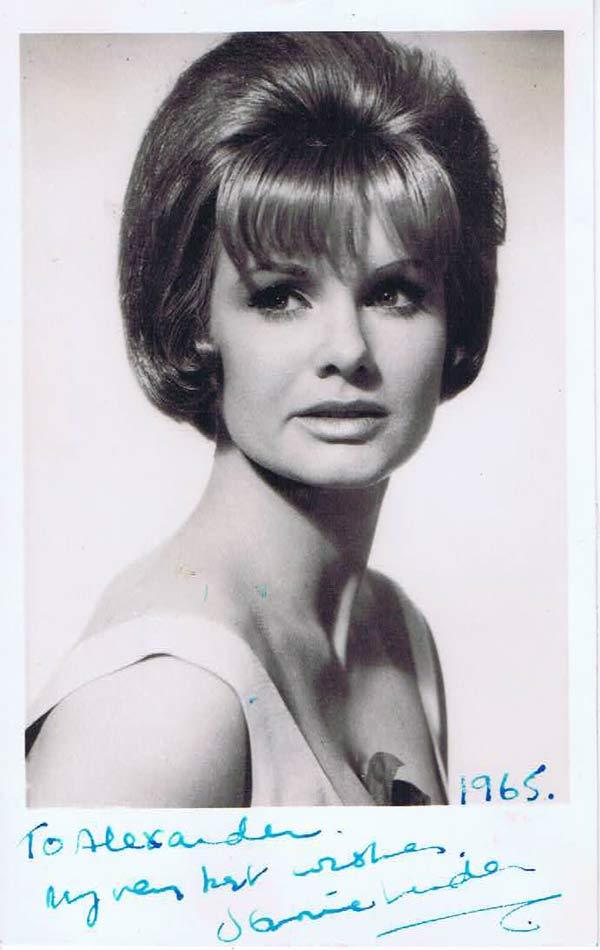 JENNIE LINDEN Autograph 1965 Dr Who and the Daleks Star