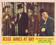 JESSE JAMES AT BAY Original Lobby Card Roy Rogers Ruth Terry 1955r