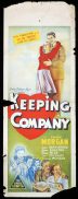 KEEPING COMPANY Long Daybill Movie poster 1940 Frank Morgan