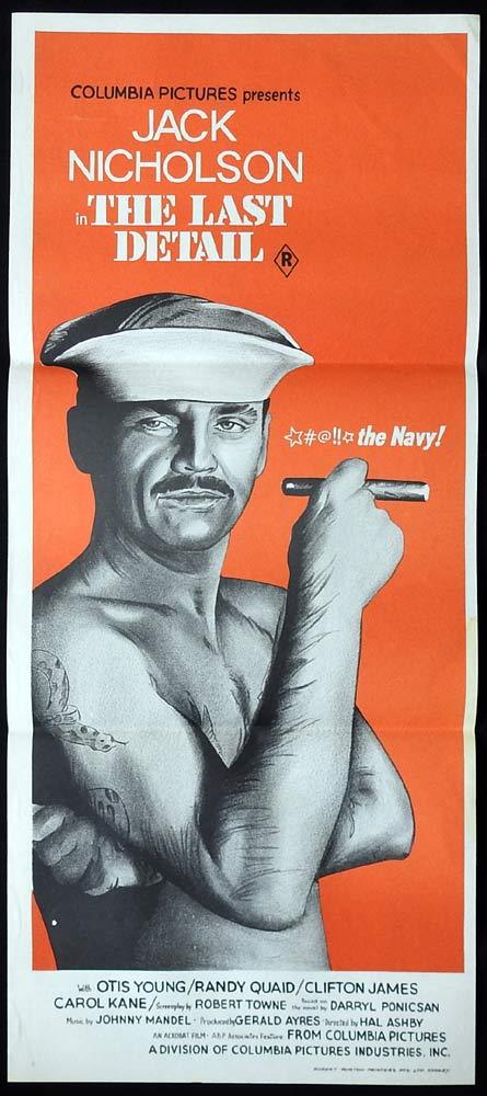 THE LAST DETAIL Rare Original Daybill Movie Poster Jack Nicholson