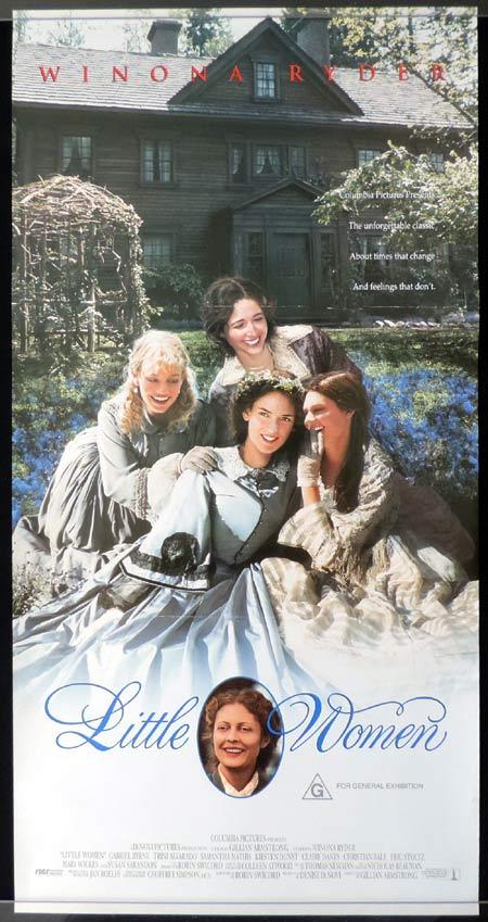 LITTLE WOMEN Original Daybill Movie Poster Gillian Armstrong Winona Ryder