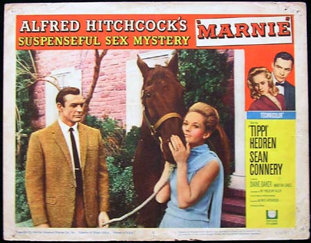 MARNIE Lobby Card 4 1964 Alfred Hitchcock Connery Hedren