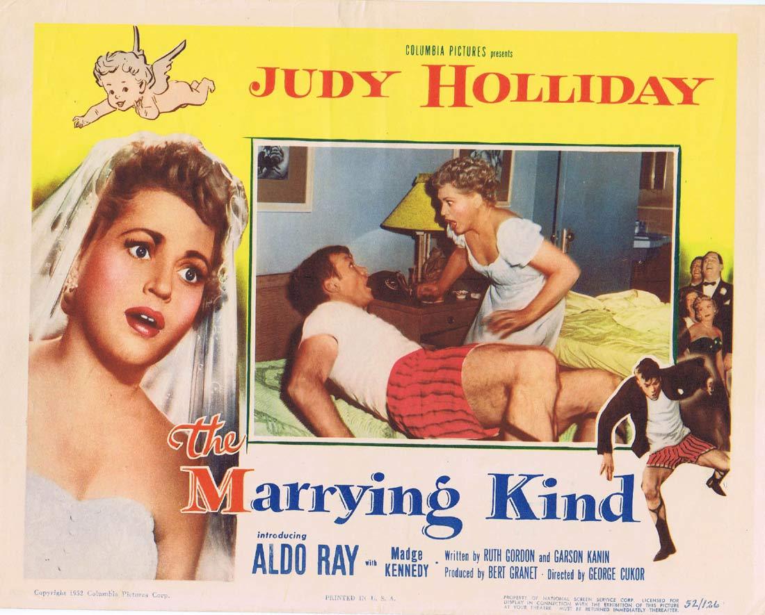 THE MARRYING KIND Lobby Card Judy Holliday Aldo Ray