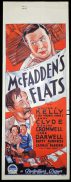 MCFADDEN'S FLATS Long Daybill Movie poster 1935 Richardson Studio
