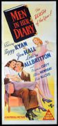 MEN IN HER DIARY Original Daybill Movie Poster Peggy Ryan Jon Hall