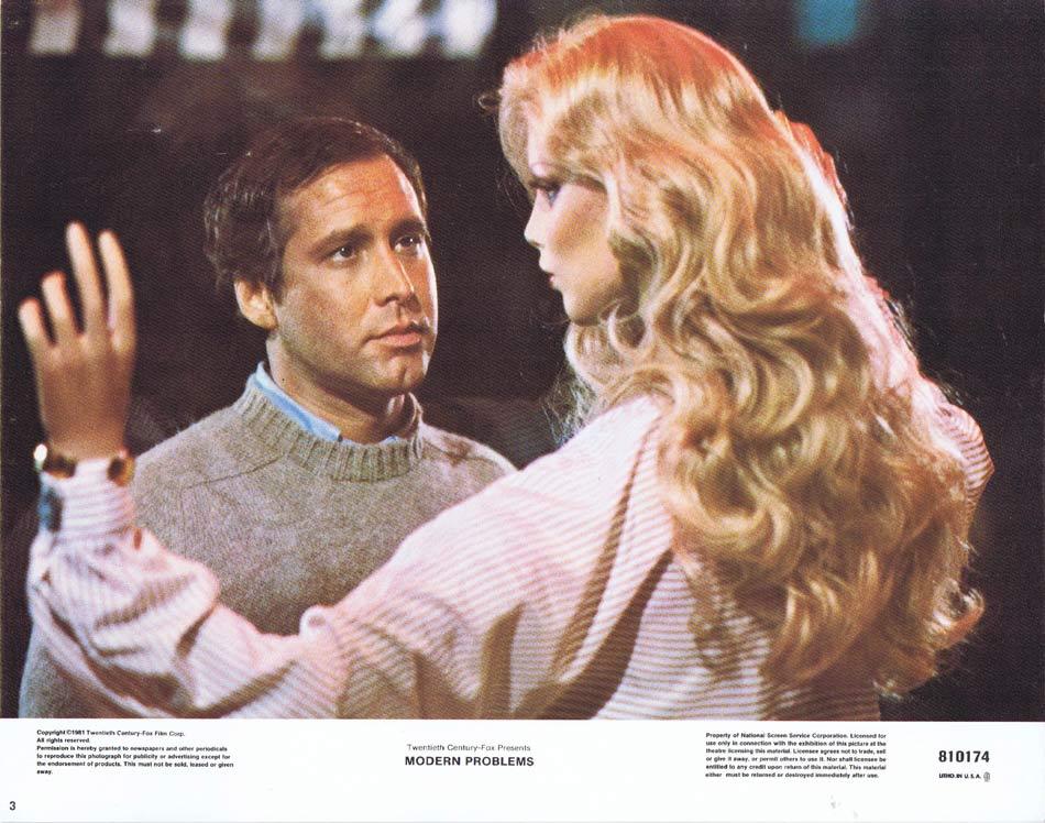 MODERN PROBLEMS Lobby Card 3 Chevy Chase Patti D’Arbanville Dabney Coleman