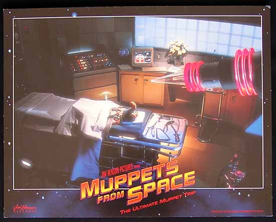 MUPPETS FROM SPACE Vintage Lobby Card 3 Miss Piggy Jim Henson